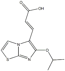 (2E)-3-(6-isopropoxyimidazo[2,1-b][1,3]thiazol-5-yl)acrylic acid