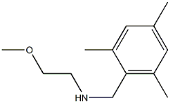 (2-methoxyethyl)[(2,4,6-trimethylphenyl)methyl]amine Structure