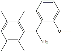 (2-methoxyphenyl)(2,3,5,6-tetramethylphenyl)methanamine Structure