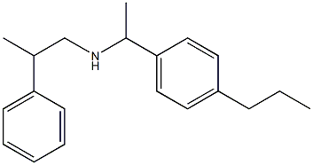 (2-phenylpropyl)[1-(4-propylphenyl)ethyl]amine
