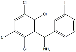 (3-iodophenyl)(2,3,5,6-tetrachlorophenyl)methanamine