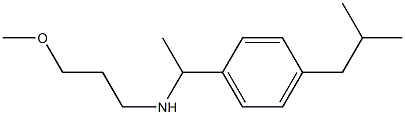 (3-methoxypropyl)({1-[4-(2-methylpropyl)phenyl]ethyl})amine