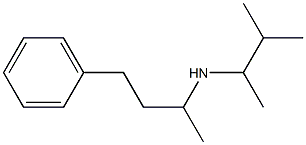(3-methylbutan-2-yl)(4-phenylbutan-2-yl)amine Structure