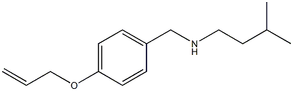 (3-methylbutyl)({[4-(prop-2-en-1-yloxy)phenyl]methyl})amine