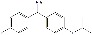 (4-iodophenyl)[4-(propan-2-yloxy)phenyl]methanamine