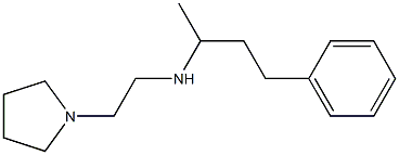 (4-phenylbutan-2-yl)[2-(pyrrolidin-1-yl)ethyl]amine
