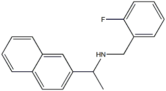 [(2-fluorophenyl)methyl][1-(naphthalen-2-yl)ethyl]amine