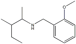 [(2-methoxyphenyl)methyl](3-methylpentan-2-yl)amine Structure