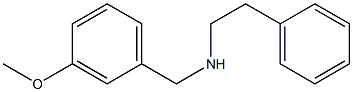 [(3-methoxyphenyl)methyl](2-phenylethyl)amine Structure