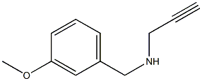 [(3-methoxyphenyl)methyl](prop-2-yn-1-yl)amine
