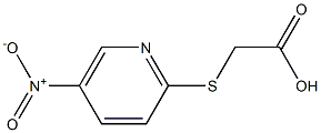 [(5-nitropyridin-2-yl)thio]acetic acid Structure