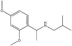 [1-(2,4-dimethoxyphenyl)ethyl](2-methylpropyl)amine|