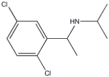[1-(2,5-dichlorophenyl)ethyl](propan-2-yl)amine Structure