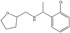 [1-(2-chlorophenyl)ethyl](oxolan-2-ylmethyl)amine Structure