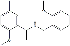 [1-(2-methoxy-5-methylphenyl)ethyl][(2-methoxyphenyl)methyl]amine
