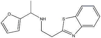 [2-(1,3-benzothiazol-2-yl)ethyl][1-(furan-2-yl)ethyl]amine
