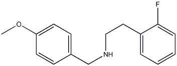 [2-(2-fluorophenyl)ethyl][(4-methoxyphenyl)methyl]amine