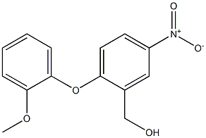 [2-(2-methoxyphenoxy)-5-nitrophenyl]methanol