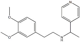 [2-(3,4-dimethoxyphenyl)ethyl][1-(pyridin-4-yl)ethyl]amine