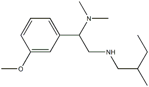 [2-(dimethylamino)-2-(3-methoxyphenyl)ethyl](2-methylbutyl)amine