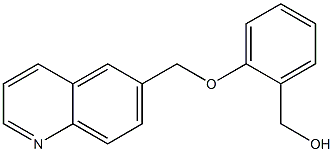 [2-(quinolin-6-ylmethoxy)phenyl]methanol Structure