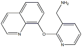 [2-(quinolin-8-yloxy)pyridin-3-yl]methanamine