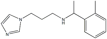 [3-(1H-imidazol-1-yl)propyl][1-(2-methylphenyl)ethyl]amine