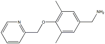 [3,5-dimethyl-4-(pyridin-2-ylmethoxy)phenyl]methanamine