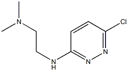 {2-[(6-chloropyridazin-3-yl)amino]ethyl}dimethylamine Structure