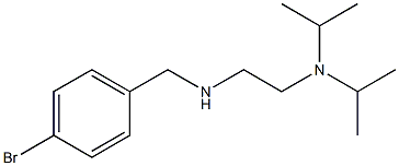 {2-[bis(propan-2-yl)amino]ethyl}[(4-bromophenyl)methyl]amine Structure