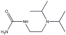 {2-[bis(propan-2-yl)amino]ethyl}urea Structure