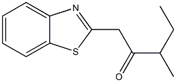 1-(1,3-benzothiazol-2-yl)-3-methylpentan-2-one