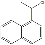 1-(1-chloroethyl)naphthalene Structure