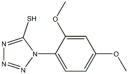 1-(2,4-dimethoxyphenyl)-1H-1,2,3,4-tetrazole-5-thiol Structure