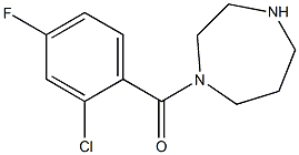 1-(2-chloro-4-fluorobenzoyl)-1,4-diazepane|