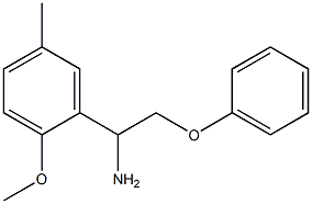 1-(2-methoxy-5-methylphenyl)-2-phenoxyethanamine