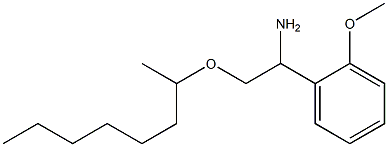 1-(2-methoxyphenyl)-2-(octan-2-yloxy)ethan-1-amine