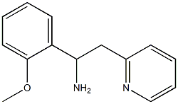 1-(2-methoxyphenyl)-2-(pyridin-2-yl)ethan-1-amine Structure