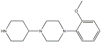 1-(2-methoxyphenyl)-4-piperidin-4-ylpiperazine