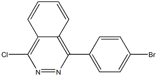1-(4-bromophenyl)-4-chlorophthalazine Structure