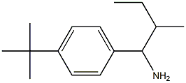 1-(4-tert-butylphenyl)-2-methylbutan-1-amine Structure