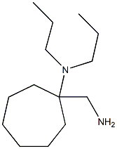 1-(aminomethyl)-N,N-dipropylcycloheptan-1-amine Structure