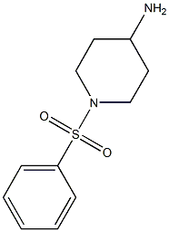 1-(phenylsulfonyl)piperidin-4-amine Structure