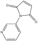 1-(pyridin-3-yl)-2,5-dihydro-1H-pyrrole-2,5-dione,,结构式