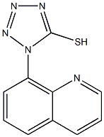 1-(quinolin-8-yl)-1H-1,2,3,4-tetrazole-5-thiol Struktur