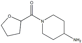 1-(tetrahydrofuran-2-ylcarbonyl)piperidin-4-amine Structure