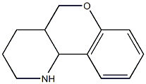 1,3,4,4a,5,10b-hexahydro-2H-chromeno[4,3-b]pyridine 结构式