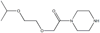 1-[(2-isopropoxyethoxy)acetyl]piperazine