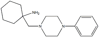  1-[(4-phenylpiperazin-1-yl)methyl]cyclohexan-1-amine