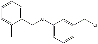 1-[3-(chloromethyl)phenoxymethyl]-2-methylbenzene Structure